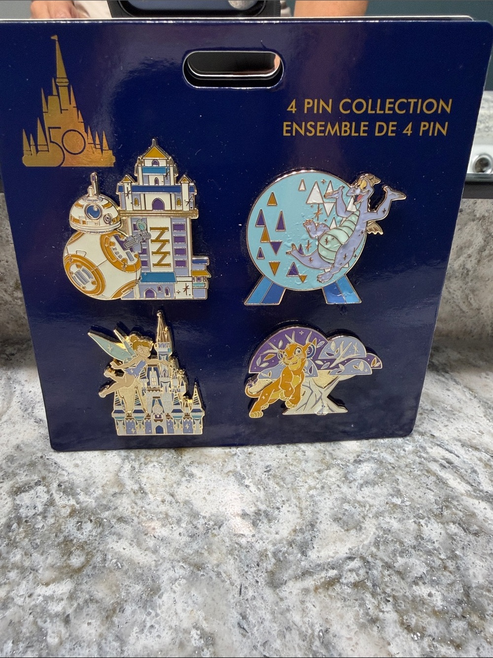 Disney Pins (50th collection) - 4 pins!